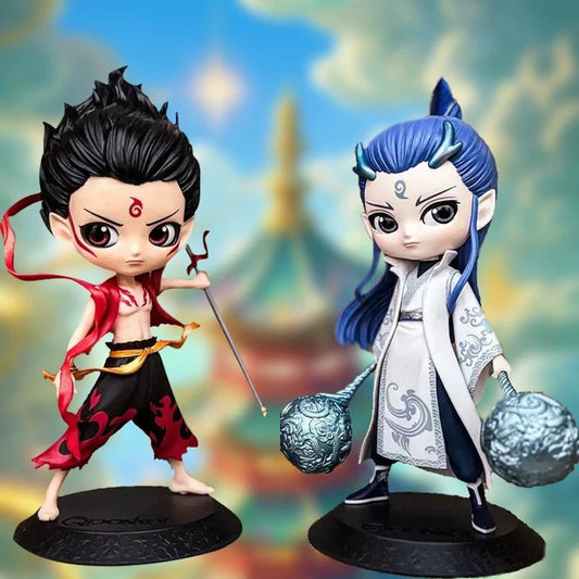 Nezha 2 - Nezha &amp; Ao Bing 6 のコレクターズアクションフィギュア